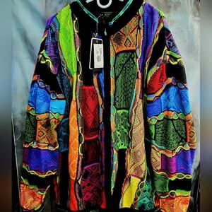 Rare COOGI zip Up Sweater #4 Of 100 Limited Edition Mens 3xl Nwt Pristine Cond